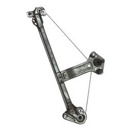 Máquina de Vidro Porta Traseira Esq Corsa Joy 2003 a 12 Man