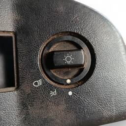 MOLDURA + BOTÃO ESQUERDO ORIGINAL FAROL PAINEL F-1000 93/98