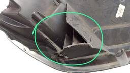 FAROL ESQUERDO SANDERO 15/20 LOGAN 2014 A 2020 FRISO CROMADO