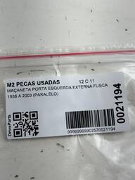 MAÇANETA PORTA ESQUERDA EXTERNA FUSCA1938 À 1996 (PARALELO)