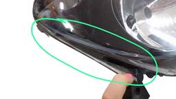 FAROL DIREITO SCENIC 2001 2002 A 2011 MASC NEGRA