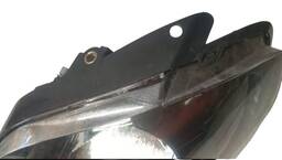 FAROL ESQUERDO FOX SPACE 2004 A 2010 FOCO SIMPLES MASC NEGRA