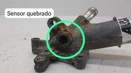 FLANGE ÁGUA MOTOR HONDA NEW CIVIC 1.8 2009 2010 2011