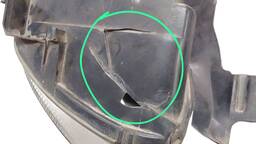 CARCAÇA FAROL ESQUERDO XSARA PICASSO 2001/2007 LENTE RAIADA