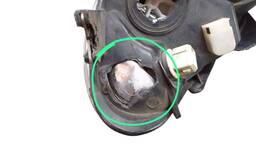 FAROL DIREITO PEUGEOT 206 2003 2004 2010 AVARIA 