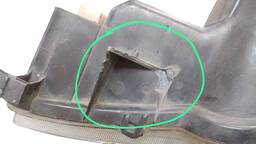 FAROL DIREITO PEUGEOT 206 2003 2004 2010 AVARIA 