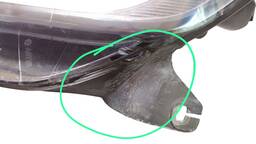 FAROL ESQUERDO GOL VOYAGE G8 SAVEIRO G7 FOCO DUPLO DETALHE