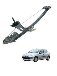 Maquina Vidro Manual Traseira Esquerda Peugeot 206 (sc)