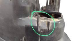 FAROL ESQUERDO GOLF 1999 A 2007 C/ AUX AVARIA 