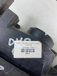 FAROL ESQUERDO GOL SAVEIRO PARATI G3 FOCO SIMPLES CROM