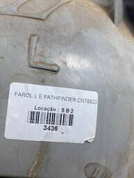 FAROL LADO ESQUERDO PATHFINDER 1996/2000