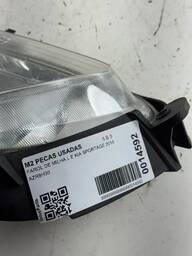 FAROL DE MILHA LADO EESQUERDO KIA SPORTAGE 2013 À 2016