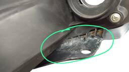 FAROL DIREITO GOL SAVEIRO VOYAGE G6 FRISO PRETO