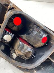 LANTERNA TRASEIRA DIREITA PRISMA 2007 A 2012 FUME