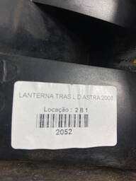 LANTERNA TRASEIRA DIREITA ASTRA HATCH 2003 A 2012 FUME