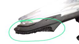 FAROL ESQUERDO FOCUS 2014 A 2015 CROMADO (DETALHES)