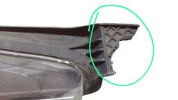 FAROL ESQUERDO NEW FIESTA 2014 2015 A 2019 FUMÊ AVARIA 