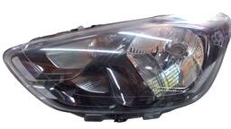 FAROL ESQUERDO KA 2018 A 2021 MASC NEGRA FRISO PRETO