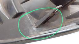 FAROL ESQUERDO SANDERO 2012 2013 A 2014 MASC NEGRA