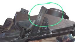 FAROL ESQUERDO DUSTER 2012 A 2015 MASC MEGRA AVARIA 