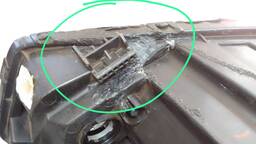 FAROL ESQUERDO HB20 2013 A 2019 MÁSCARA NEGRA