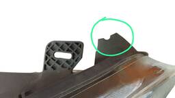 FAROL DIREITO NEW FIESTA 2014 2015 A 2019 FUMÊ