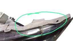 FAROL ESQUERDO COROLLA FIELDER 2003 A 2005 AVARIA 