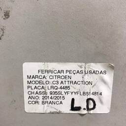 BRAÇO DIREITO LIMPADOR PARABRISA C3 2013 2014 A 2020