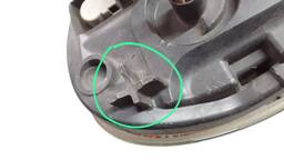 FAROL ESQUERDO KANGOO 2009 A 2018 AVARIA