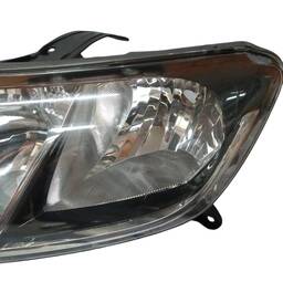 FAROL ESQUERDO SANDERO 15/20 LOGAN 2014 A 2020 FRISO CROMADO