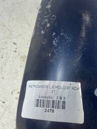 RETROVISOR ESQUERDO POLO 1997 1998 A 2002 ELÉTRICO