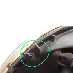 LENTE DO FAROL DIREITO MEGANE SCENIC 1996 1997 A 2000