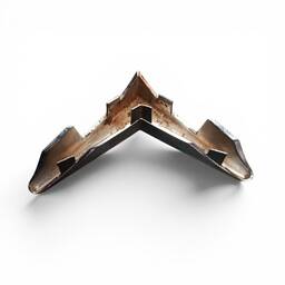 EMBLEMA GRADE CROMADO DIANTEIRA CITROEN C3 03/08