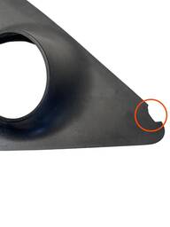ACABAMENTO RETROVISOR DIREITO RENAULT SANDERO LOGAN 2017/19