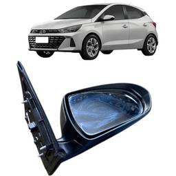Retrovisor Direito HB20 2020/ C/Seta Cinza 5 Pino
