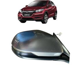 Retrovisor Direito HR-V 2016 a 2021 C/Seta Cinza 5 Pino