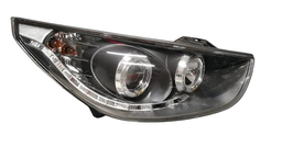FAROL COM LED IX35 MASC NEGRA 2010 A 2016 DIREITO