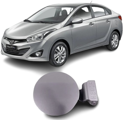 PORTINHOLA TANQUE COMBUSTÍVEL HB20S SEDAN 2013 A 2019 CINZA
