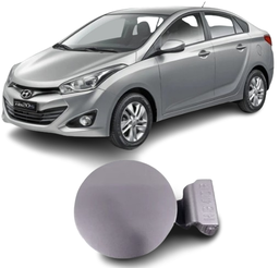Portinhola Tanque Combustível HB20s Sedan 2013 a 2019 Cinza
