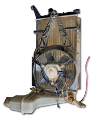 Kit Radiador Completo Chevrolet Celta 2004 1.0 3p s/Ar