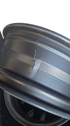 JOGO DE RODAS C/PNEU STRADA ARO 15 C/DETALHE