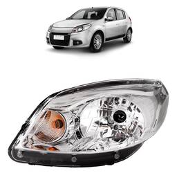 farol sandero cromoda 2012/2014 LE
