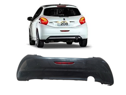  Parachoque Traseiro Peugeot 208 2013 2014 2015 2016 a 2020