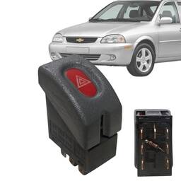 Botão Interruptor Pisca Alerta Corsa Classic 1994 a 1998 Ori