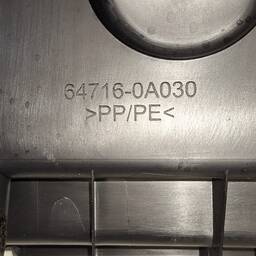 ACABAMENTO SOLEIRA MALA INT COROLLA CROSS XRE 2.0