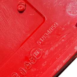 Refletor para-choque traseiro ld Fiat uno 2011 2019