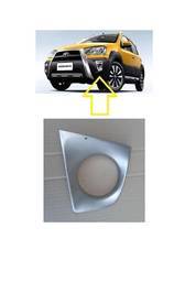 Grade Moldura Milha Esquerdo Etios Cross 2014 a 2018