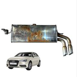 Escapamento Silencioso A3 Golf 1.4 Hatch 5Q6253611A