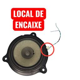 PLUG AUTO FALANTE PORTA D.E NISSAN KICKS 2019 SV