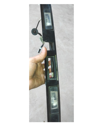 Moldura Traseira Luz Placa Nissan Kicks Active 2023 original